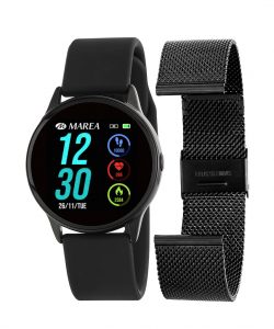 Smart Watch Marea B58001-1 Μαύρο