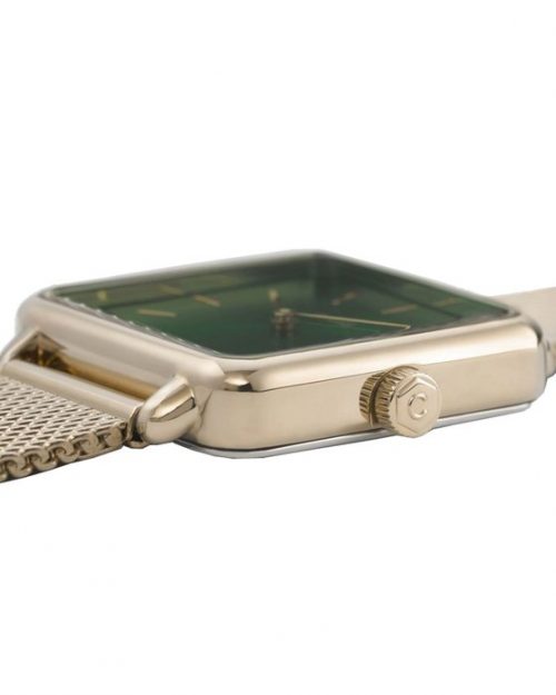 CLUSE La Tétragone Mesh Gold/Forest Green