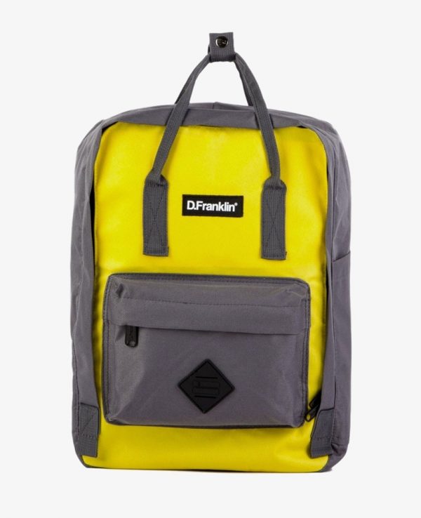 Backpack D.Franklin Κίτρινο GIKMPAC109-0006