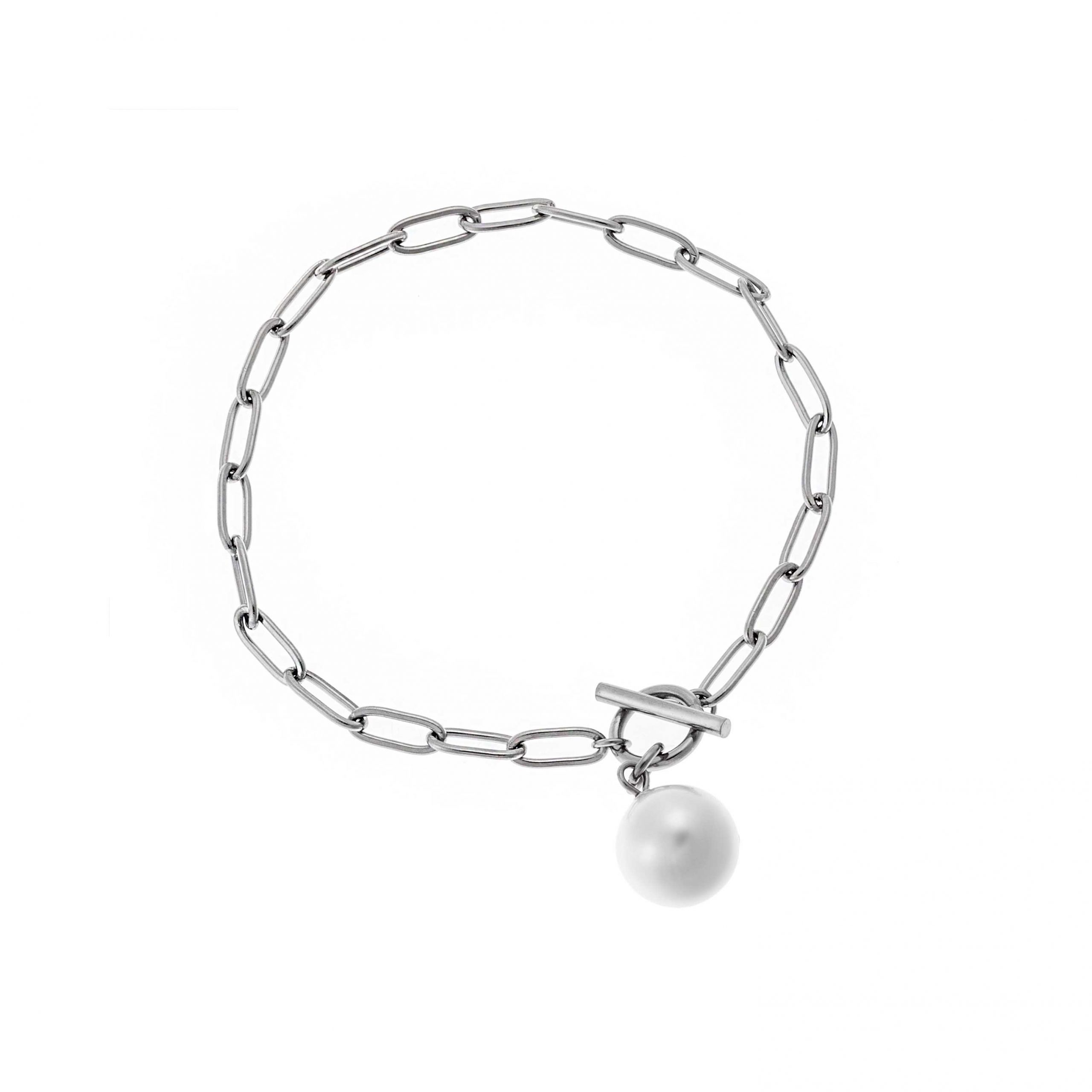 PUB39655S E18 ΒΡΑΧΙΟΛΙ PUPPIS STAINLESS STEEL PLATED - PUB39655S - Image 1