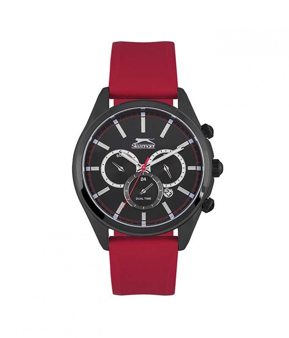 SLAZENGER Red Silicone Strap SL.09.6252.2 SLAZENGER Red Silicone Strap SL.09.6252.2.02