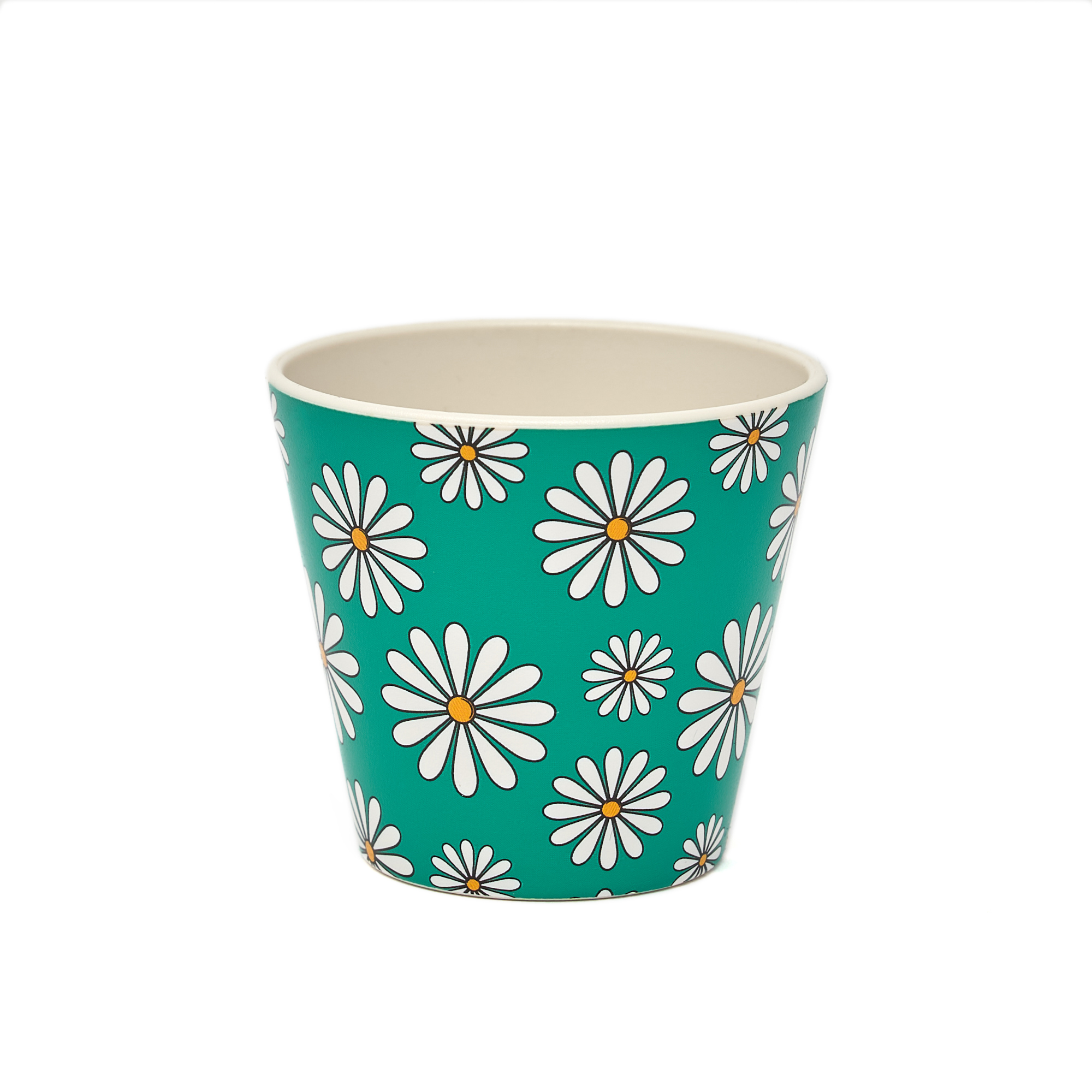 Margherite RPETBAMB10-506 Επαναχρησιμοποιούμενο ποτήρι (R-Pet) Espresso Quy Cup Margherite 90ml RPETBAMB10-506 - Image 1