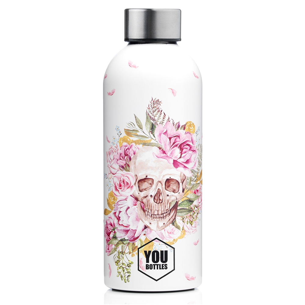 popup_1011202213594 Θερμός YouBottles 500ml Vintage Skull YB 5030 Πολύχρωμο - Image 1