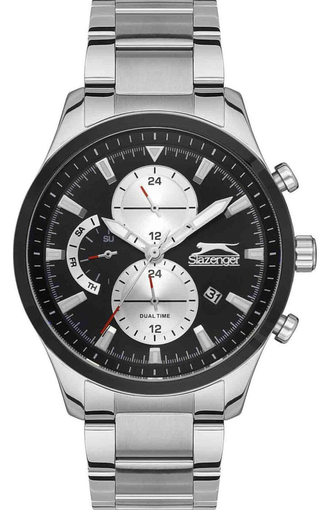 slazenger-sl096511202-silver-stainless-steel-bracelet-869861_1024x1024 SLAZENGER Silver Stainless Steel Bracelet SL.09.6511.2.02 - Image 1