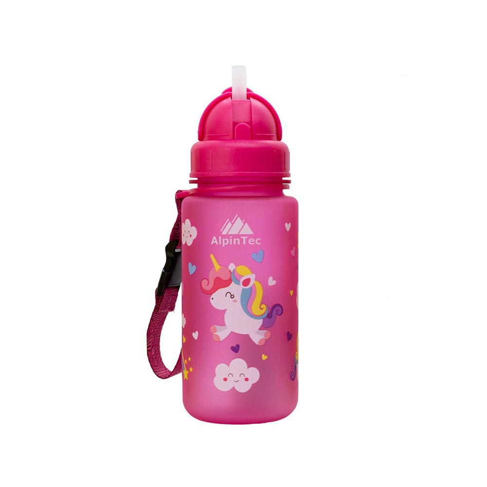 4891327724276-23-1- Παγούρι Tritan AlpinTec Kids 400ml με καλαμάκι Unicorn - Image 1