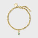 Cluse Gift Box, La Tetragone, Mesh Watch & Chain Bracelet, Gold Colour CG10320 - Image 6