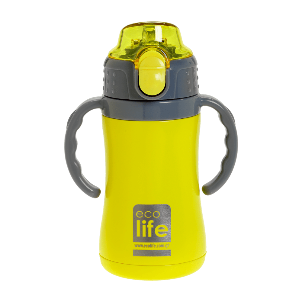 33-BO-2998-300ml-κίτρινο-446c58ca EcoLife Kids Thermos Yellow 300ml 33-BO-2998 - Image 1