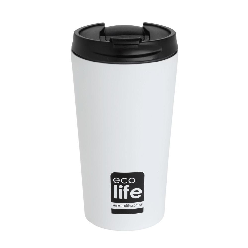 eco21_016-a3b417fd EcoLife White (Matte) Coffee Thermos 370ml 33-BO-4103 - Image 1