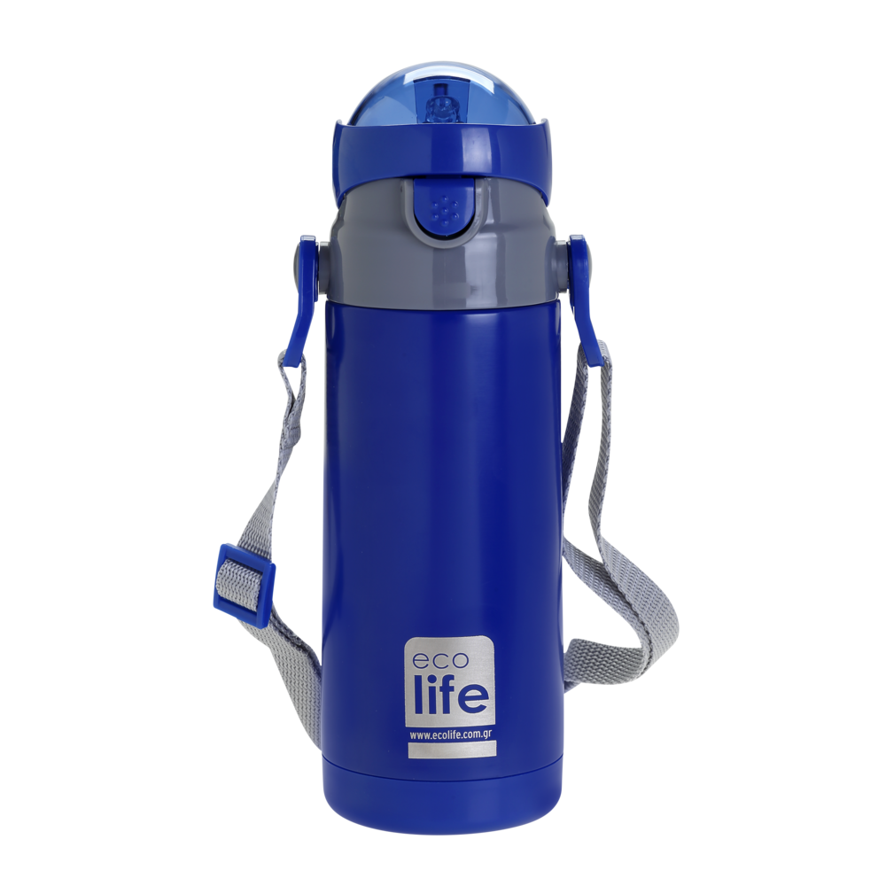 eco23_136-copy-1593d8c6 EcoLife Kids Thermos Navy Blue 400ml 33-BO-2989 - Image 1