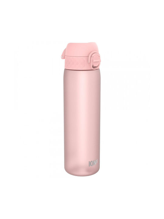 fixedratio_20230404104835_ion8_i8rf500ros_plastiko_pagouri_500ml_roz Παγούρι Slim Πλαστικό 500ml Ion8 Ροζ - Image 1