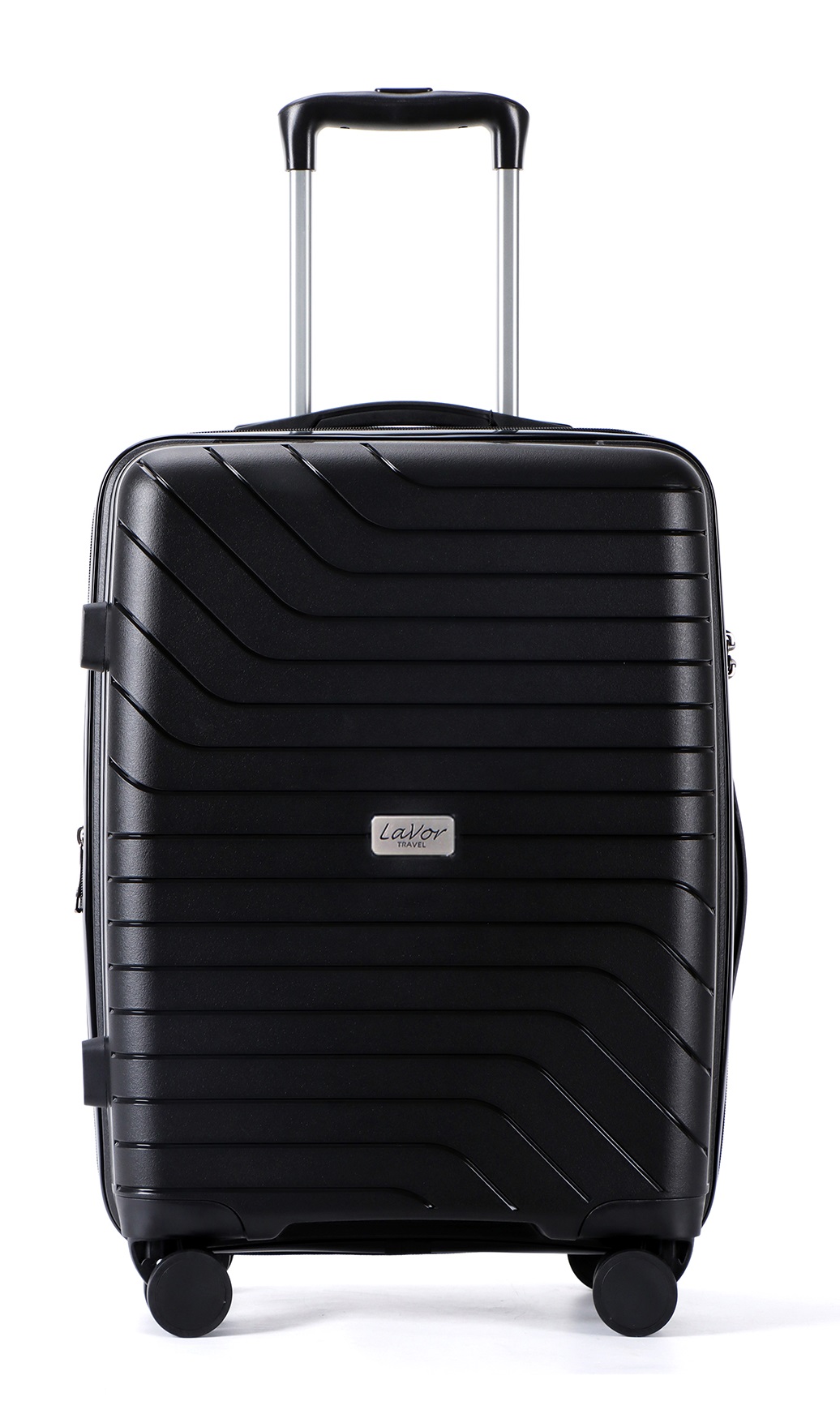 606 ΜΑΥΡΟ (4) Βαλίτσα trolley Lavor μικρή (καμπίνας) 55cm - 1-606 Black - Image 1