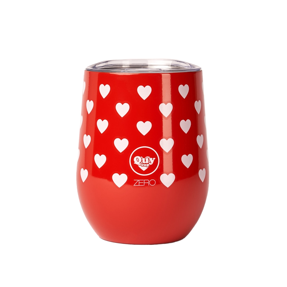 popup_142202416207 Θερμός Ποτήρι Quy Cup Heart 300ml THERM30-1038 - Image 1