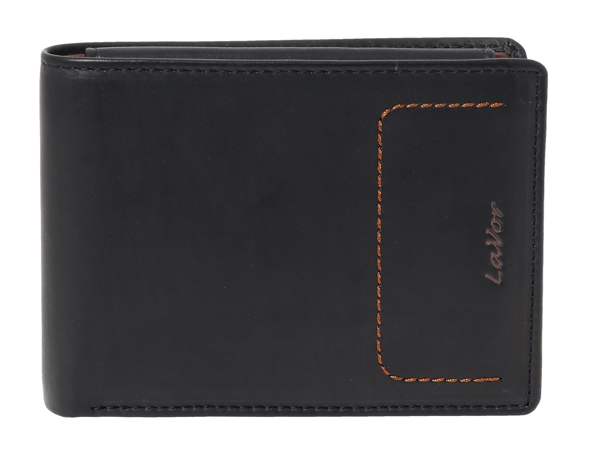 6085_BLACK_1 copy ΑΝΔΡΙΚΟ ΔΕΡΜΑΤΙΝΟ ΠΟΡΤΟΦΟΛΙ ΜΕ RFID LAVOR 1-6085 ΜΑΥΡΟ - Image 1