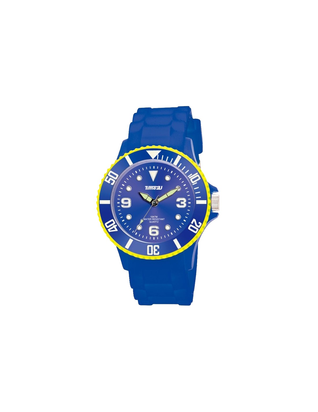 time2u- TIME2U Ρολόι χειρός Time2U Μπλέ TU-007 - Image 1