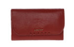 ΓΥΝΑΙΚΕΙΟ ΔΕΡΜΑΤΙΝΟ ΠΟΡΤΟΦΟΛΙ ΜΕ RFID LAVOR 1-5987 Red
