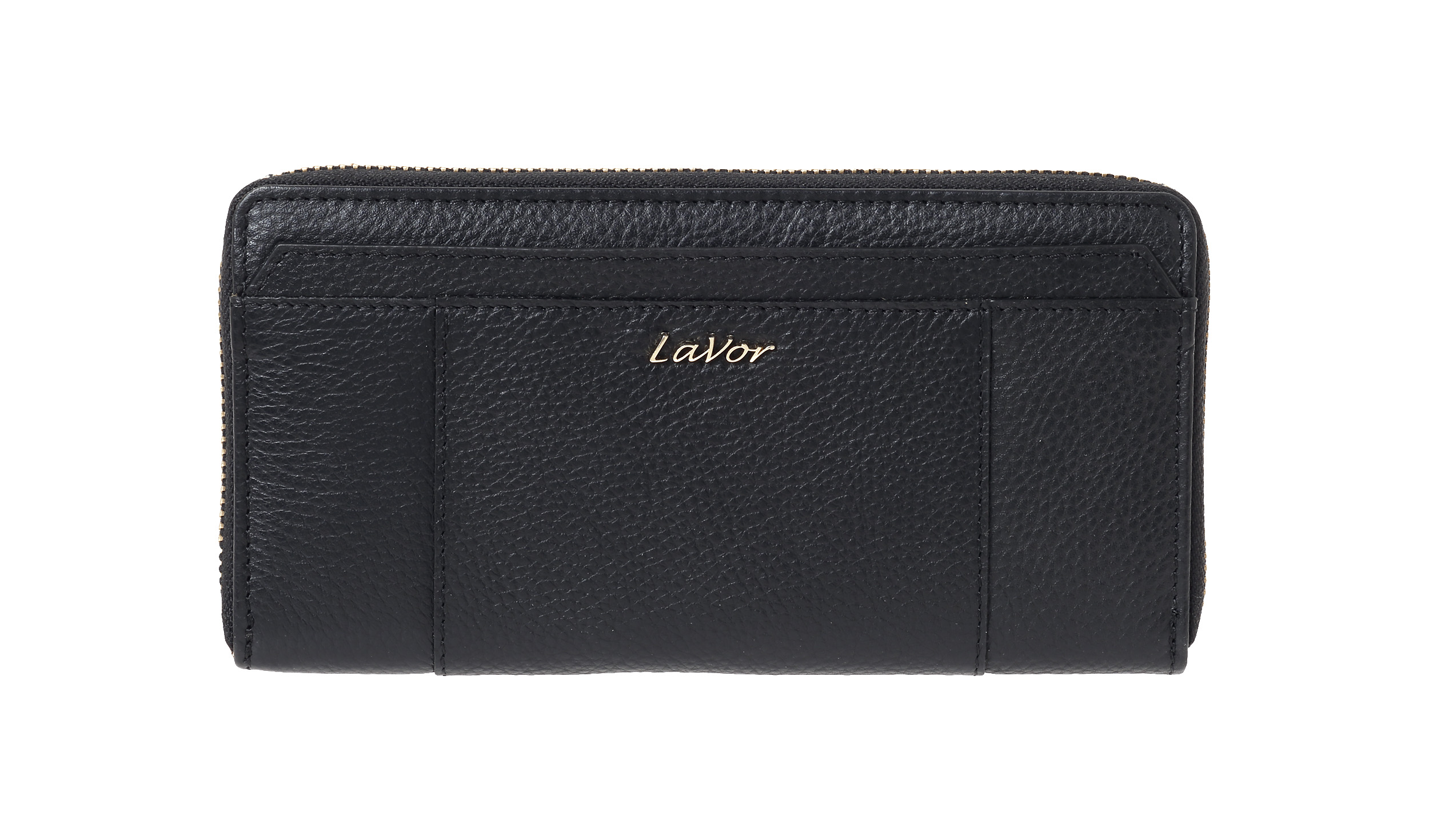 6077_BLACK_1 copy ΓΥΝΑΙΚΕΙΟ ΔΕΡΜΑΤΙΝΟ ΠΟΡΤΟΦΟΛΙ ΜΕ RFID LAVOR 1-6077 Black - Image 1