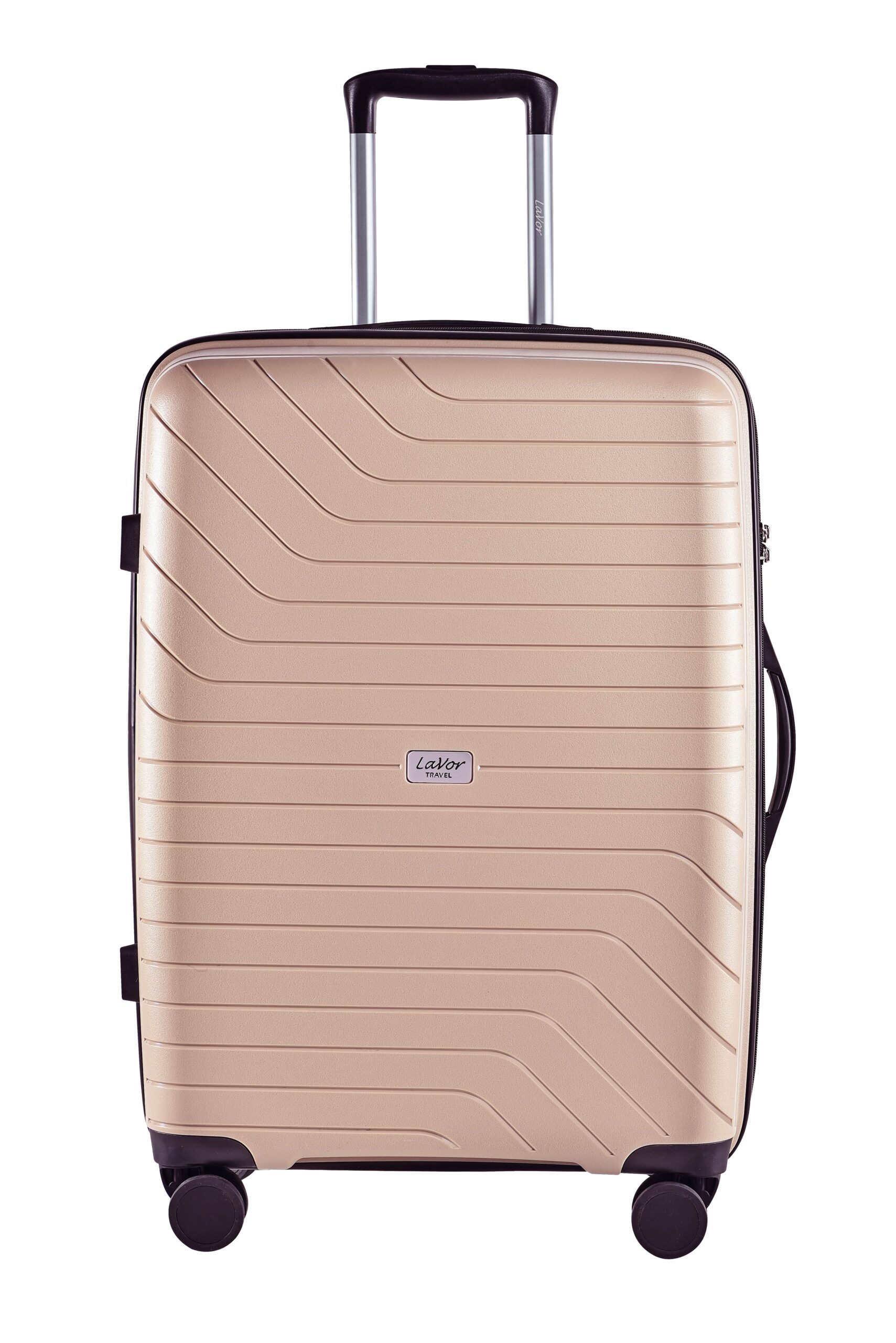 606ΜΠΕΖ_ 1 Βαλίτσα trolley Lavor μικρή (καμπίνας) 55cm - 1-606 Beige - Image 1