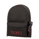POLO Σχολική Τσάντα Original Double Scarf POLO 901235-2033 - Μαύρο
