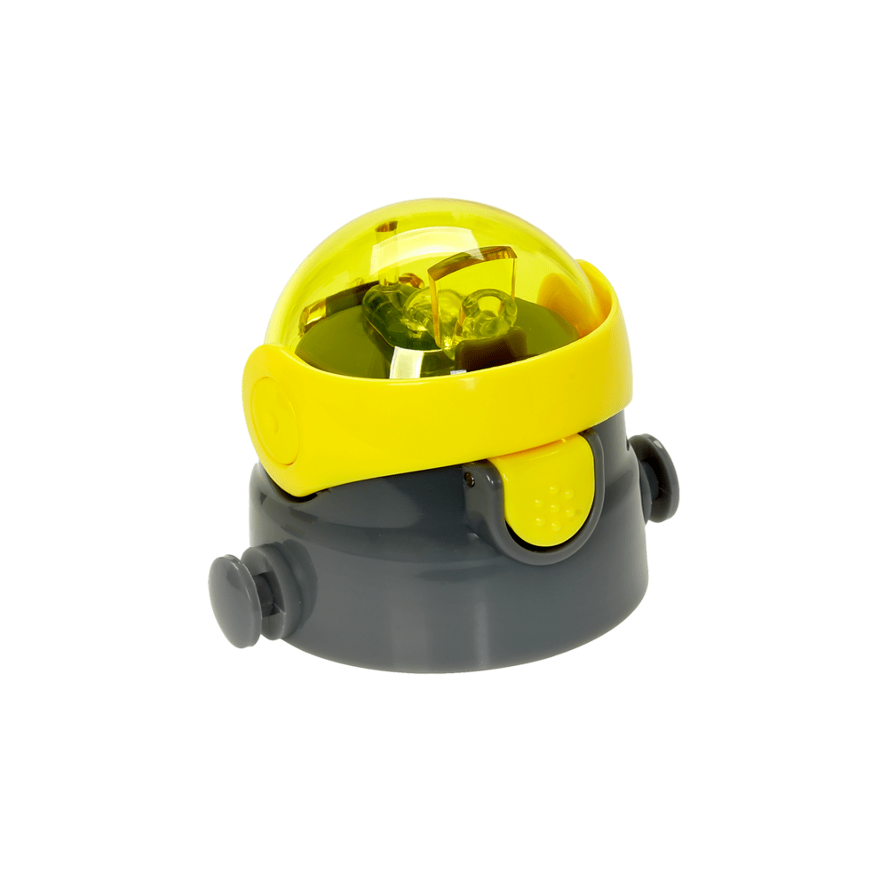 33-BO-0110-κίτρινο-για-400ml Ecolife Aνταλλακτικό Καπάκι για Kids Thermos Κίτρινο 400ml - Image 1