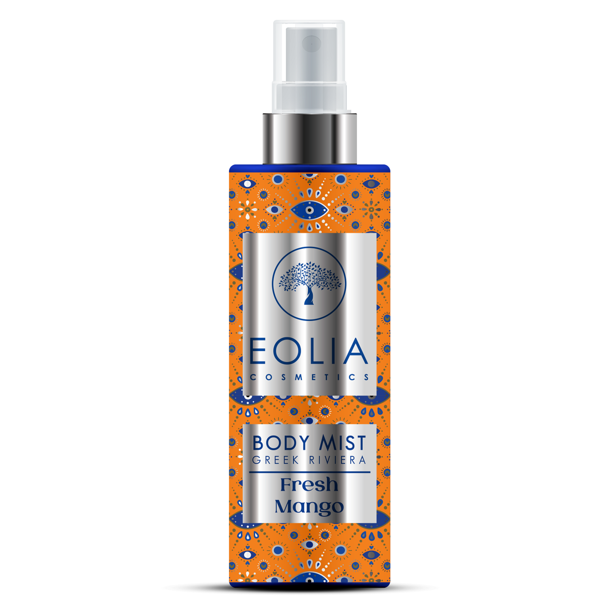 EOLIA-COSMETICS-GREEK-RIVIERA-MIST-FRESH-MANGO-5213004373208-2000x2000h Eolia Cosmetics Body Mist Face Hair & Body Greek Riviera Fresh Mango 150 ml - Image 1