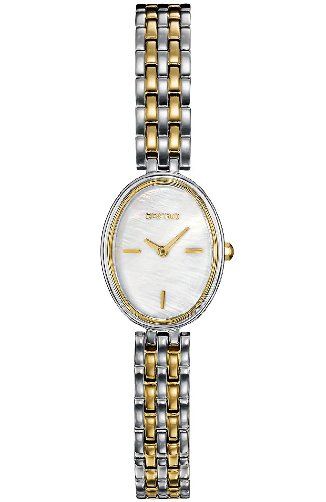 GR570040 GREGIO Arlo Two Tone Stainless Steel Bracelet - Image 1