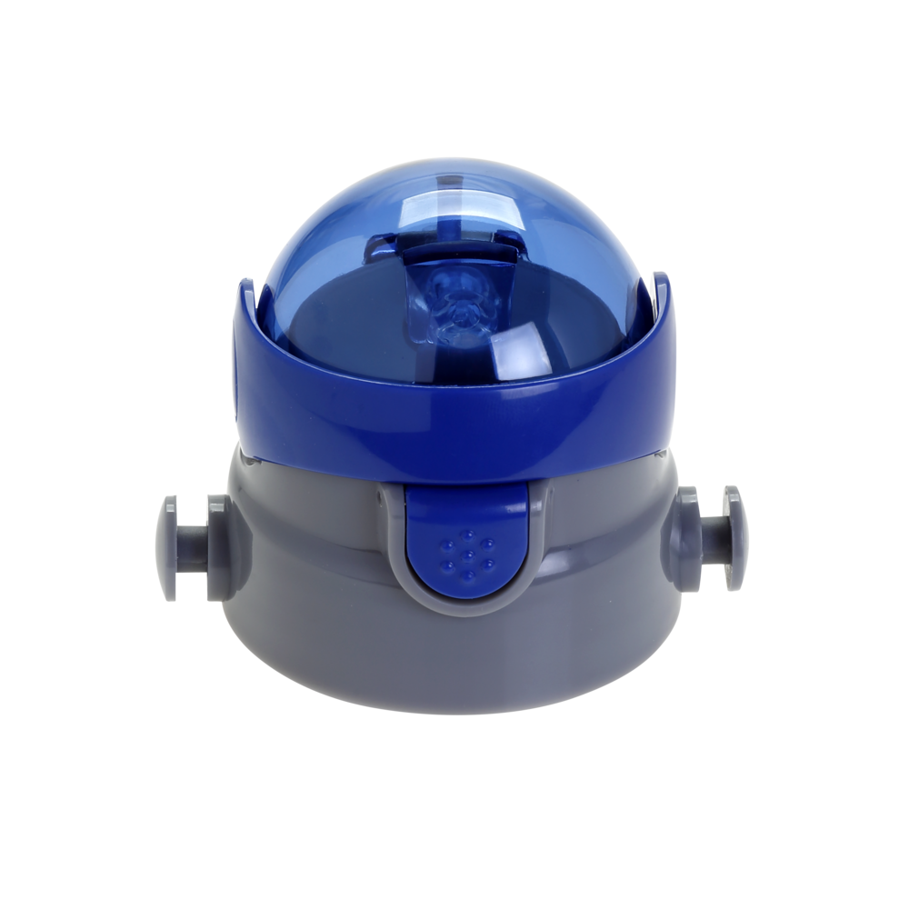 navyblue_400ml Ecolife Aνταλλακτικό Καπάκι για Kids Thermos Μπλε 400ml - Image 1