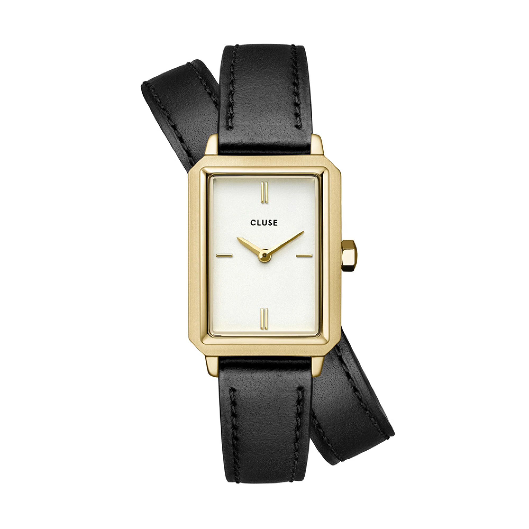 CW11513_1-2000x2000 CLUSE Fluette Watch Double Black Leather Strap CW11513 - Image 1