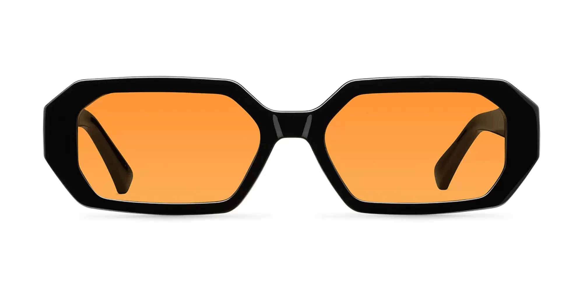 esi-black-orange-frontal Meller Polarised Γυαλιά Ηλίου ESI BLACK ORANGE - Image 1