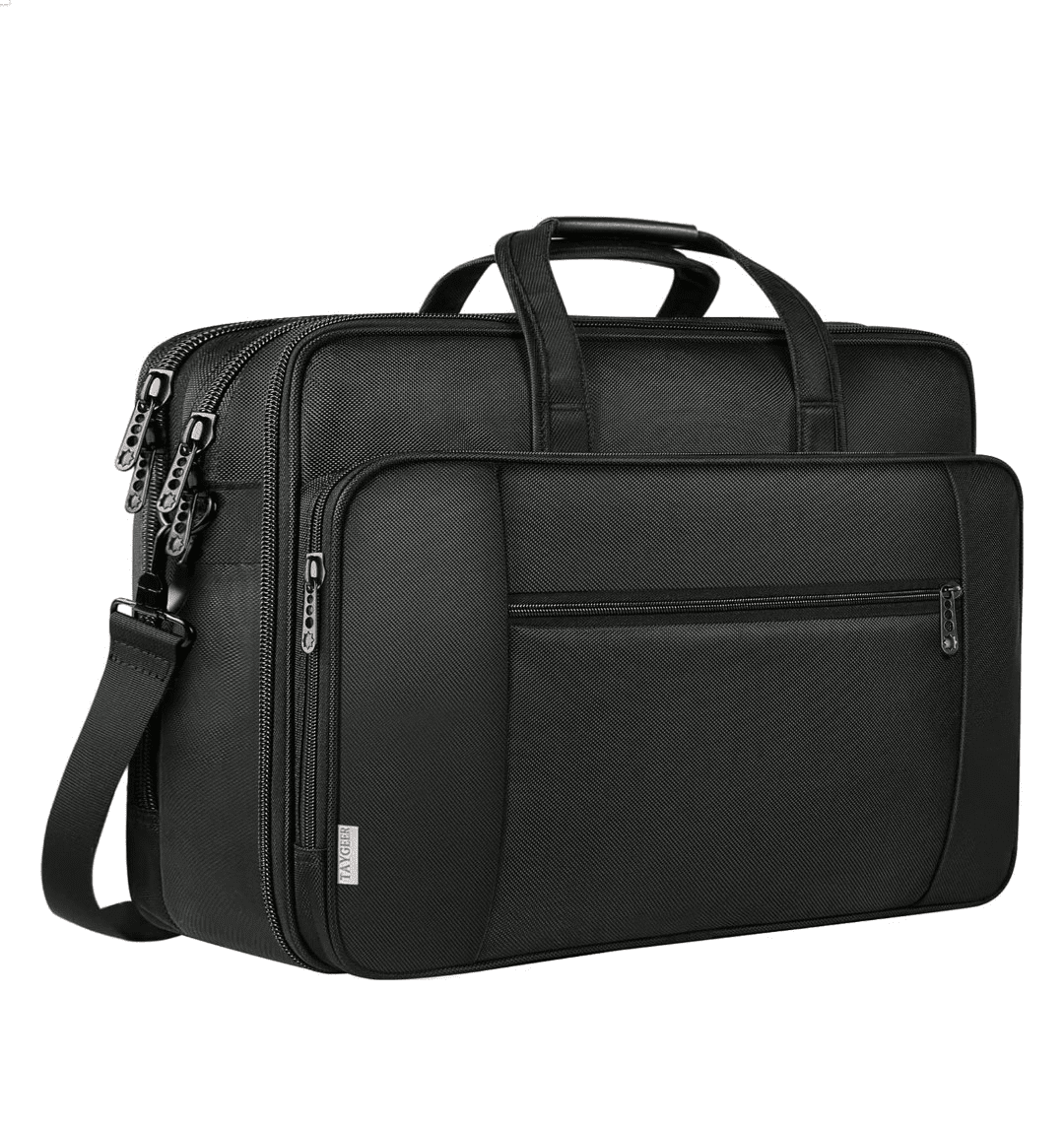 1084 Υφασμάτινος Χαρτοφύλακας Taygeer 17,3'' laptop 32L 1084 μαύρο - Image 1