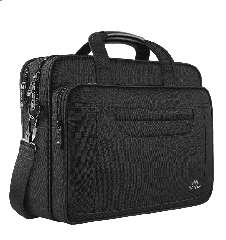 1172 Υφασμάτινος Χαρτοφύλακας Matein 17'' laptop 21L 1172 μαύρο - Image 1