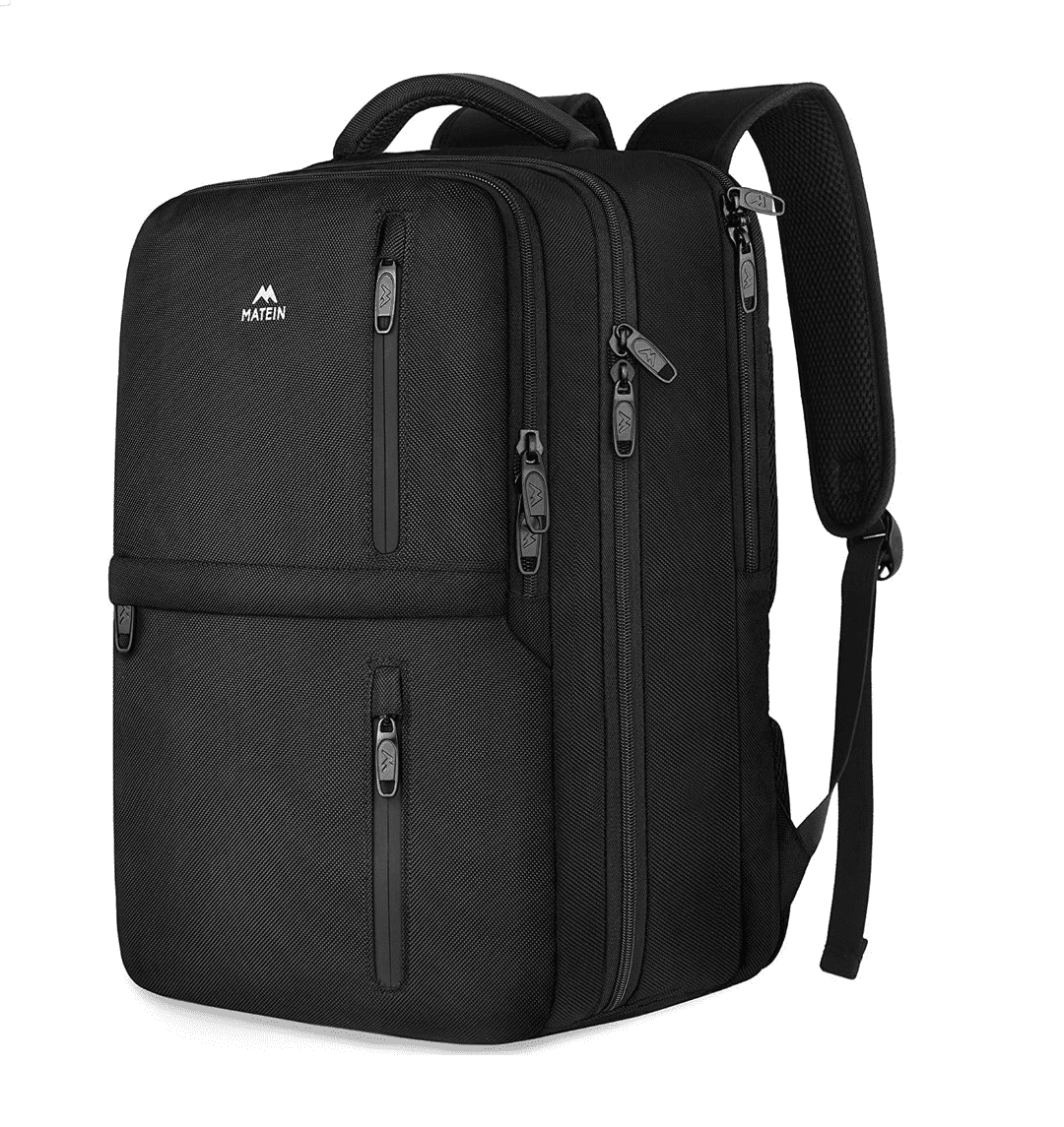 1197 Σακίδιο πλάτης 40L Ταξιδιού 17” Matein 1197 μαύρο - Image 1
