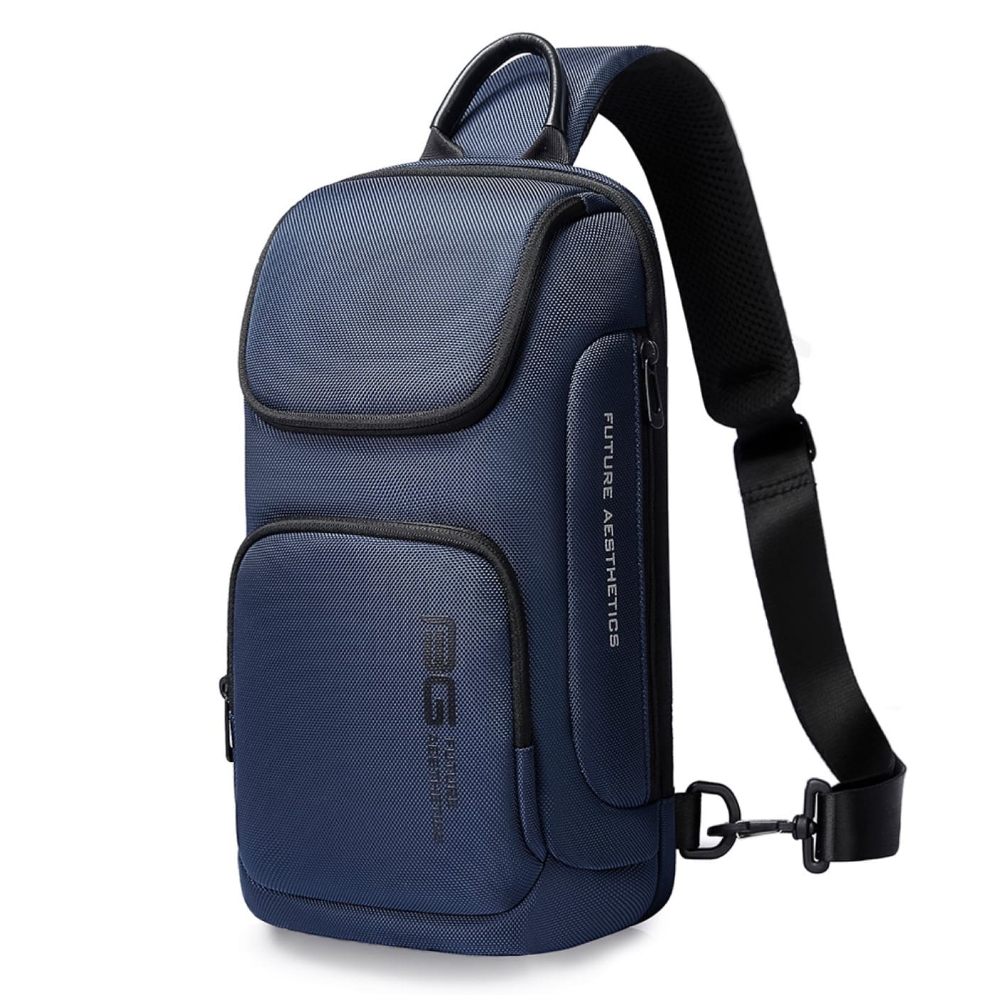 7565-14 Τσαντάκι ώμου χιαστί crossbody Bange 7565 μπλέ - Image 1
