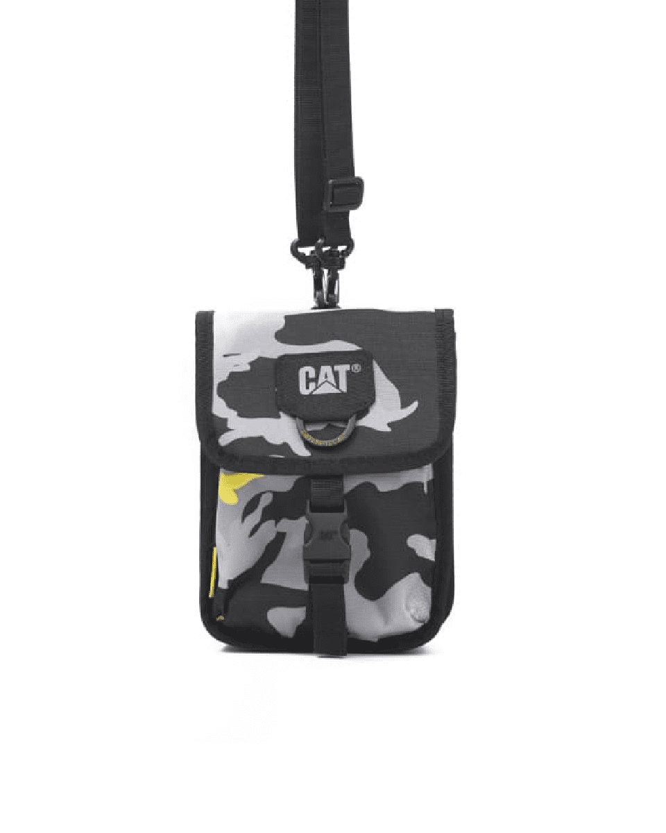 84717-634-Rhett-Utility-Bag-AOP-Camo-Black_Grey_Yellow_1 Τσαντάκι ώμου Caterpillar 84717-634 - Image 1