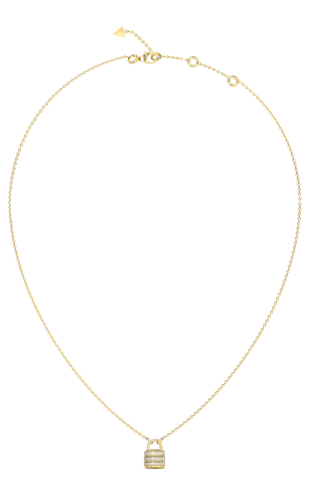 GUESS-STEEL-GUESS-MY-SECRET-JUBN05417JWYGT-U-Κολιέ-Χρυσό-Με-Λουκετάκι-Με-Πέτρες GUESS STEEL GUESS MY SECRET JUBN05417JWYGT/U Κολιέ Χρυσό Με Λουκετάκι Με Πέτρες - Image 1