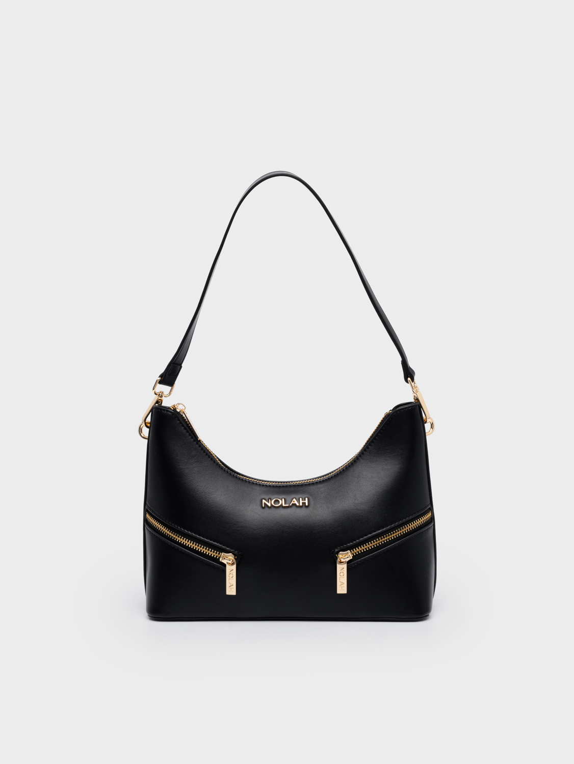 Ozon-Black-Light-Gold-1 Nolah γυναικεία τσάντα ώμου/χιαστί OZON BLACK LIGHT GOLD - Image 1