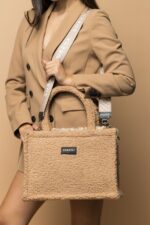 SORENA TEDDY HONEY MEDIUM TOTE BAG SBMT-0007-0011 - Image 2