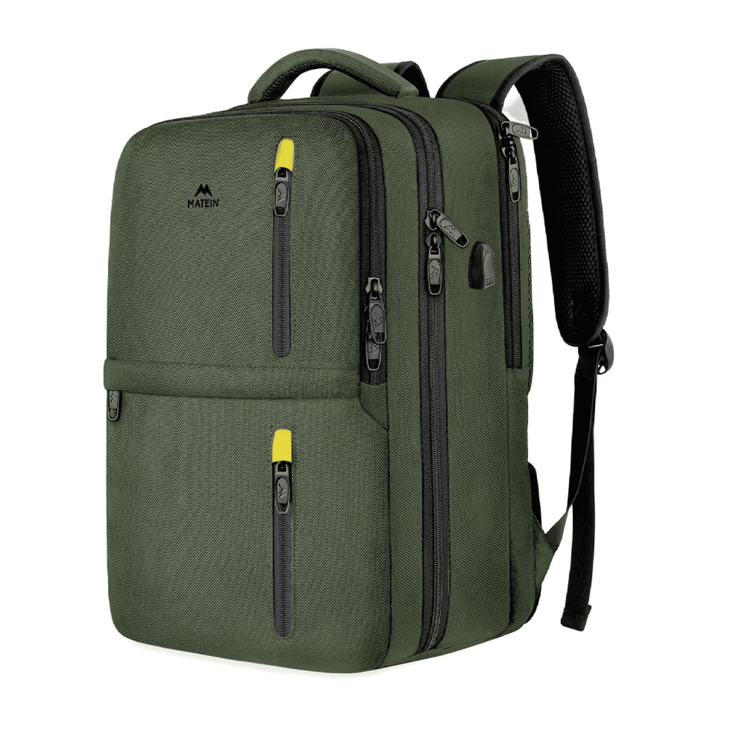 1197-1 Σακίδιο πλάτης 40L Ταξιδιου 17” Matein 1197 χακί - Image 1