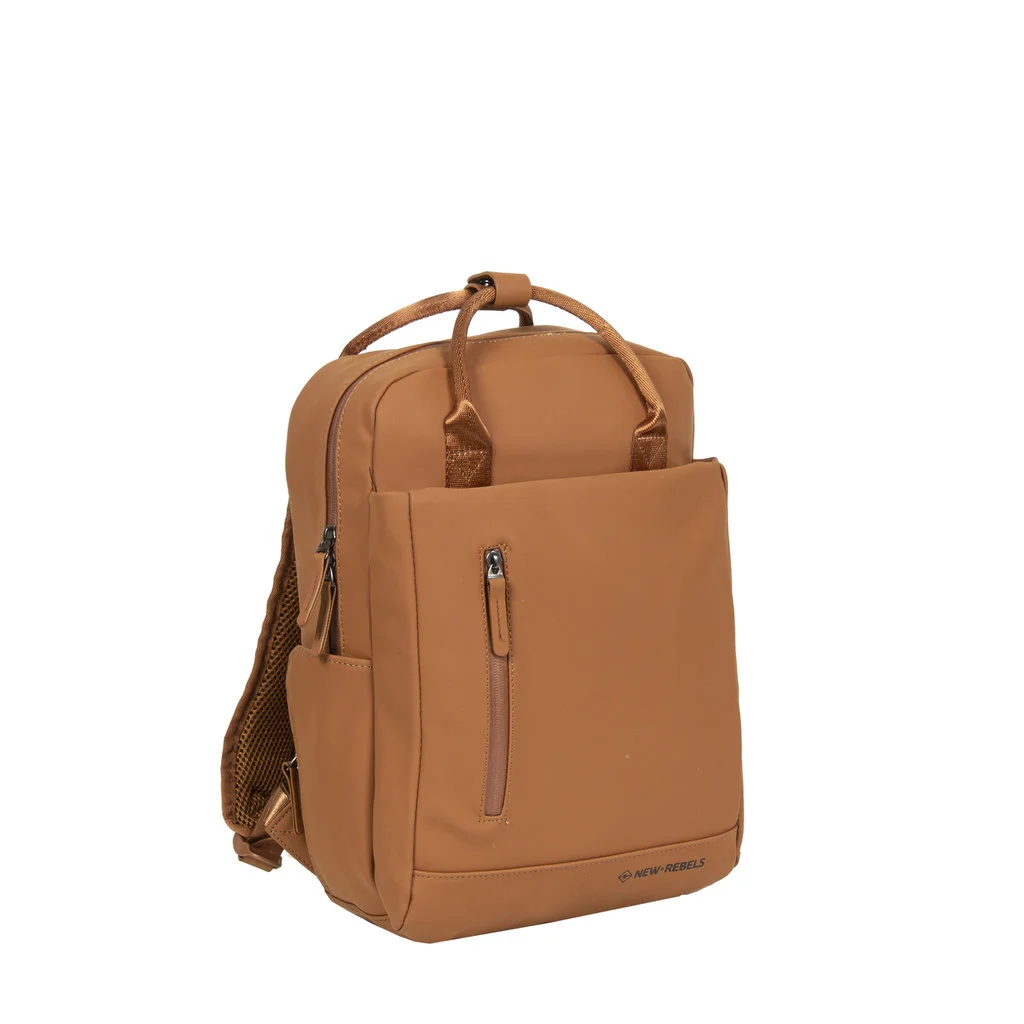 new-rebels-harper-miami-cognac-10l-backpack-water-2 New Rebels Harper Miami Black Σακίδιο Πλάτης Αδιάβροχο 51.129331 - Image 1