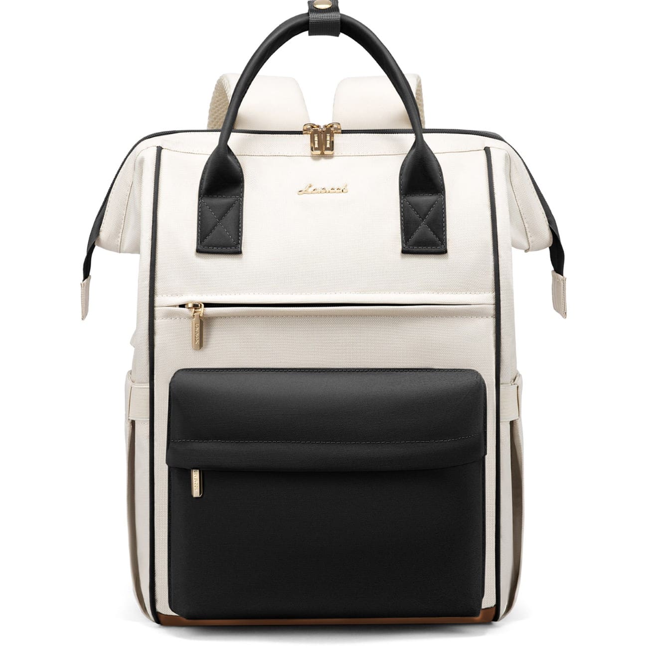 MB2146-6 Γυναικείο Σακίδιο με USB Lovevook 15,6'' MB2146 beige/black - Image 1