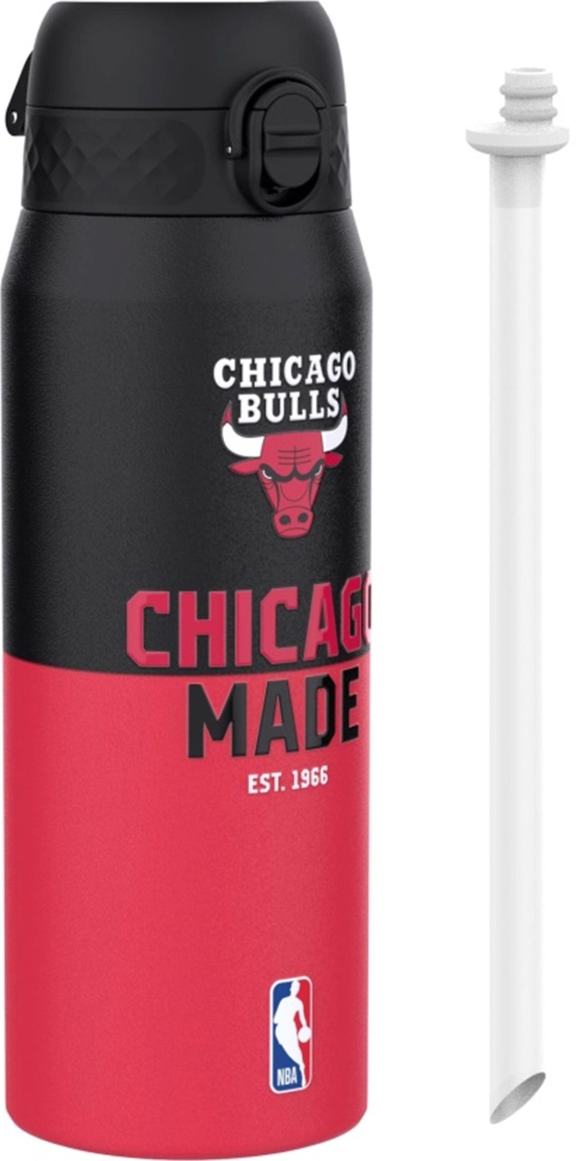 0 Μεταλλικό Ισοθερμικό Μπουκάλι 750ml NBA Chicago Bulls Ion8 - Image 1