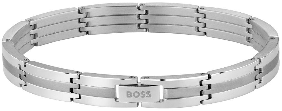 BOSS-Ανδρικό-Βραχιόλι-1580803 BOSS Ανδρικό Βραχιόλι από ανοξείδωτο ατσάλι 1580803 - Ασημί - Image 1