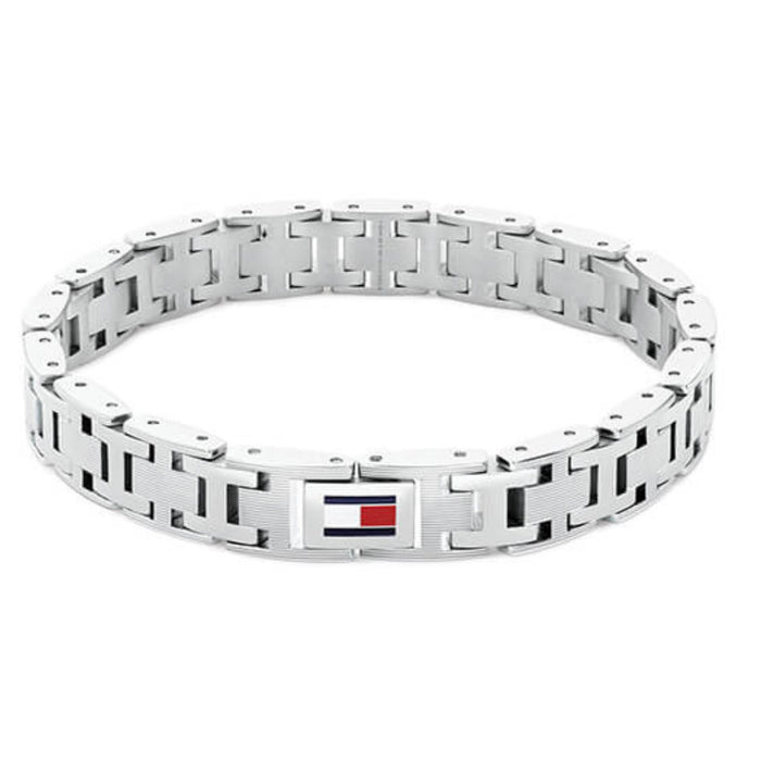 andriko-vraxioli-tommy-hilfiger-2790682-asimi-atsalino_700x TOMMY HILFIGER Ανδρικό Βραχιόλι από ανοξείδωτο ατσάλι 2790682 - Image 1