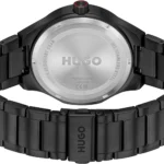Hugo Boss Ανδρικό Ρολόι με ατσάλινο μπρασελέ 1530450 Μαύρο - Image 3
