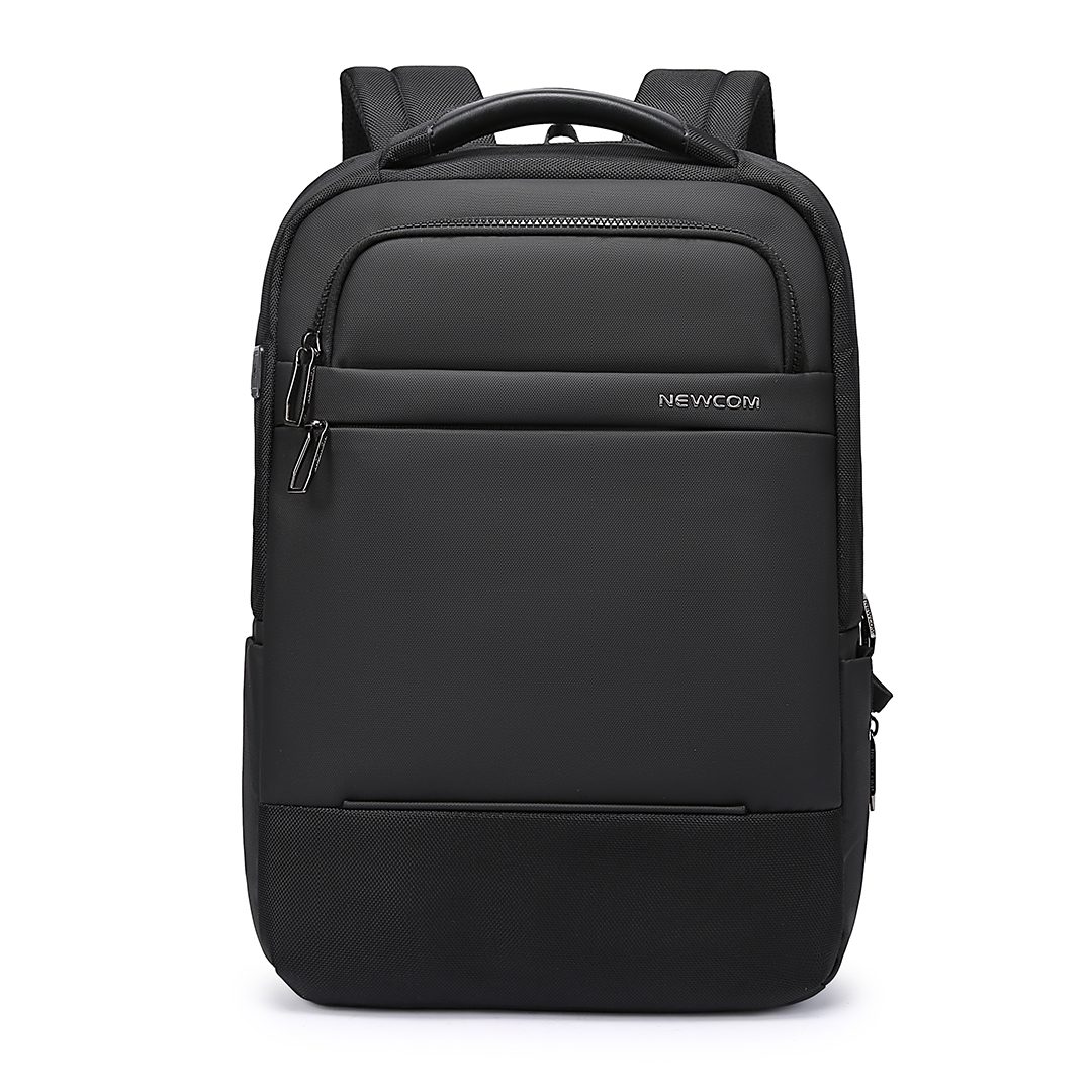 N1448445001-3 Επαγγελματικό σακίδιο 15,6” NewCom Ν1448445001 μαύρο - Image 1