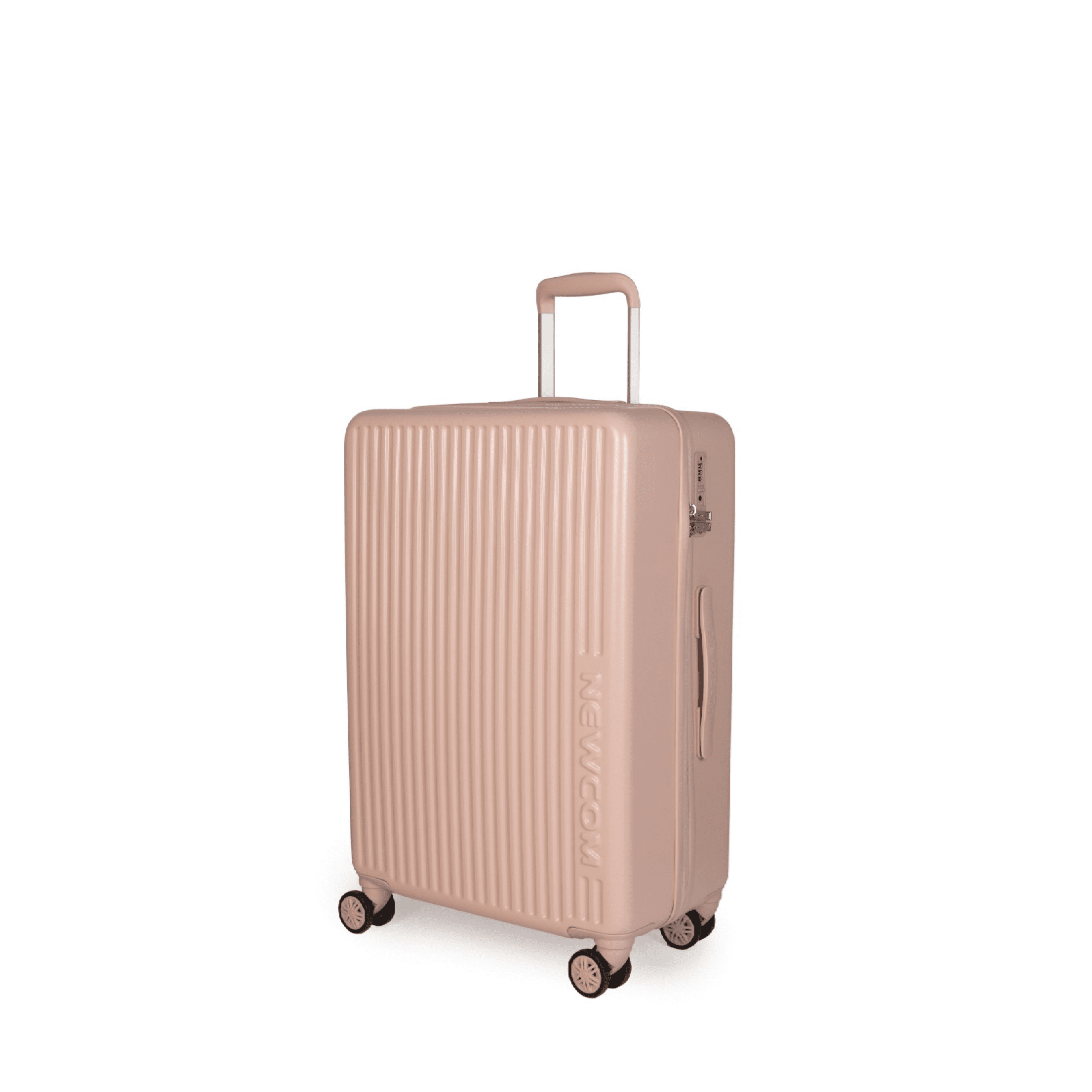 N1490-50 Βαλίτσα καμπίνας σκληρή Newcom (ABS+PC) N1490/50 ροζ - Image 1
