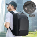 ARCTIC HUNTER τσάντα πλάτης B00403 με θήκη laptop 15.6", USB, 19L, γκρι - Image 3