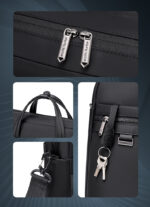 ARCTIC HUNTER τσάντα ώμου GWB00849 με θήκη laptop 15.6", 14L, μαύρη - Image 5