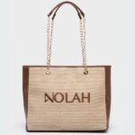Nolah γυναικεία τσάντα ώμου Venice Beige Brown