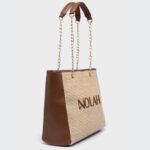 Nolah γυναικεία τσάντα ώμου Venice Beige Brown - Image 3