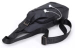 ARCTIC HUNTER τσάντα Crossbody XB13006, 4L, μαύρη - Image 5